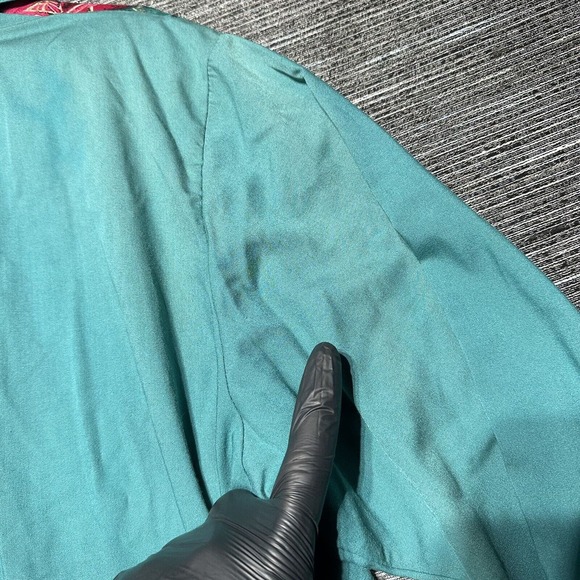 Vintage Bonnie Blair Women's Embroidered Light Button-Down Shirt Jacket Size L - Picture 15 of 16